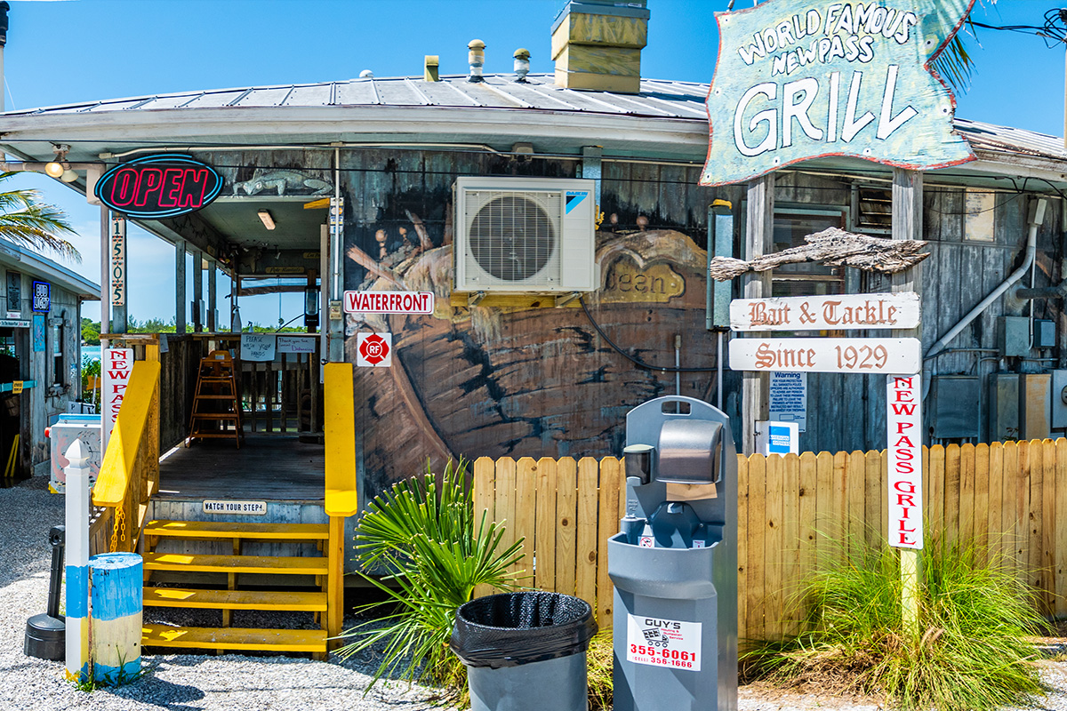 New Pass Grill on Lido Key near Sarasota